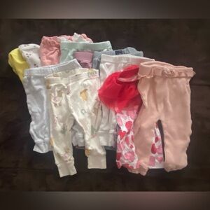 Colorful 3-6 Month Leggings Set